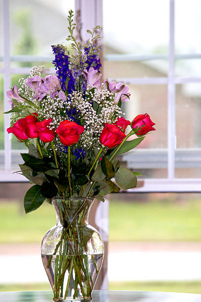 Vase of Flowers stock photo