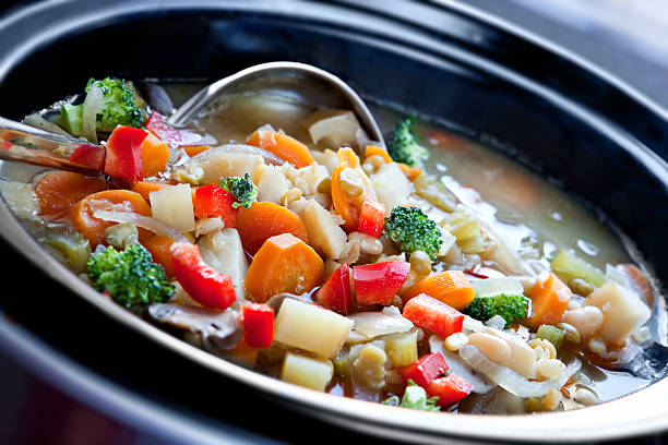 Vegetable Soup stock photo