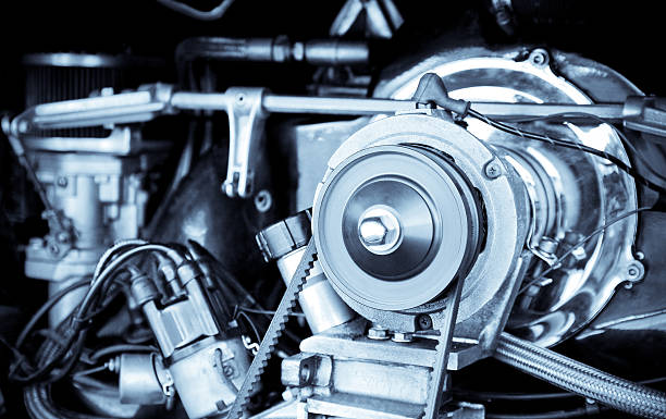 vehicle engine stock photo