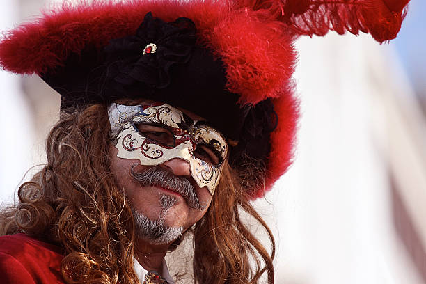 Venetian Carnival Mask stock photo
