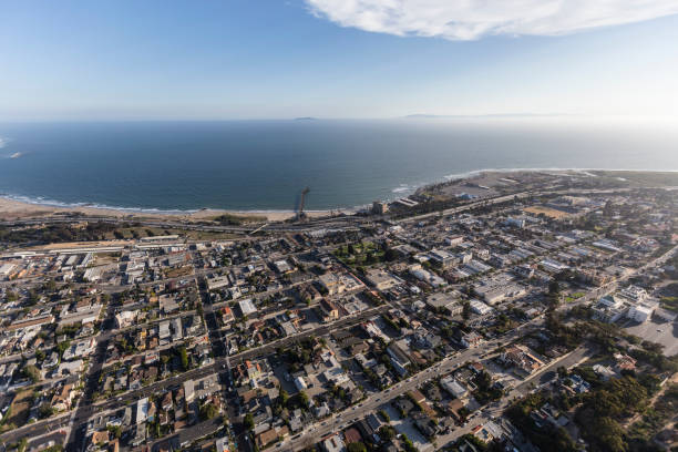 Ventura California Aerial stock photo