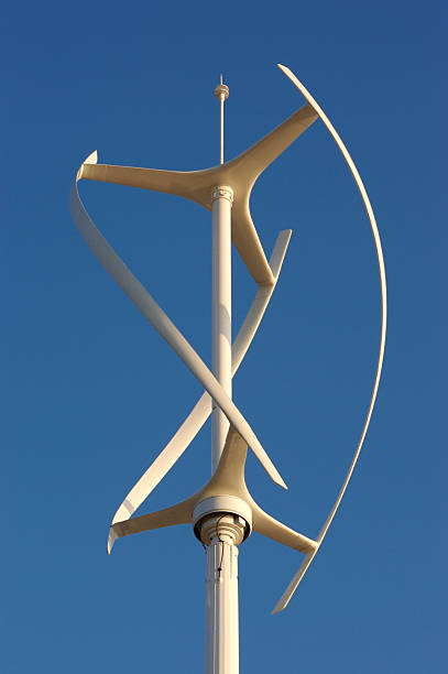 Vertical Axis Wind Turbine  vertical axis wind turbine stock pictures, royalty-free photos & images