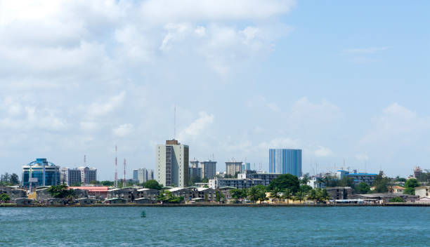 very nice view of lagos in west africa very nice view of lagos in west africa lagos nigeria stock pictures, royalty-free photos & images