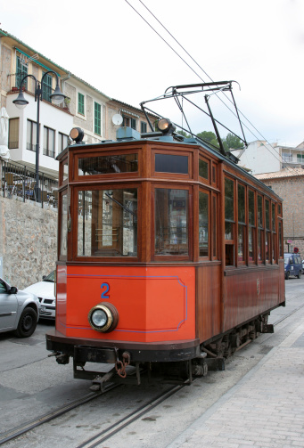 Very old streetcar