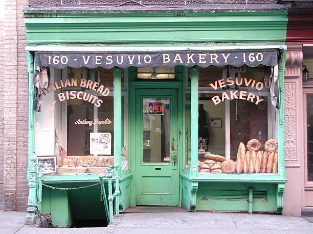Vesuvio Bakery SOHO NYC stock photo