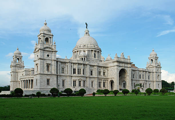 Victoria Memorial, Kolkata "Victoria Memorial, Kolkata, IndiaSEE MY OTHER PHOTOS FROM INDIA:" kolkata stock pictures, royalty-free photos & images