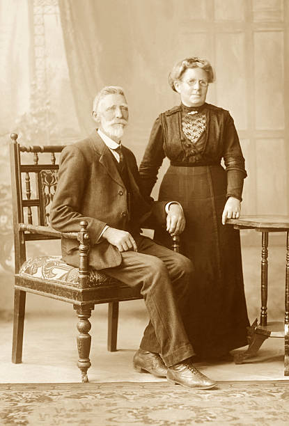 Victorian Couple  victorian style photos stock pictures, royalty-free photos & images