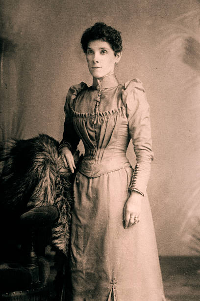 Victorian Lady Vintage photograph of a victorian lady victorian style photos stock pictures, royalty-free photos & images