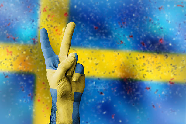 victory for sweden - val sverige bildbanksfoton och bilder