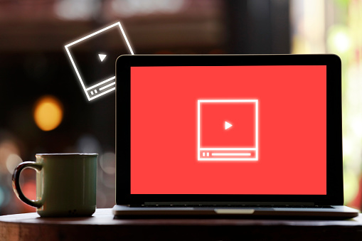 Video marketing with video marketing concept