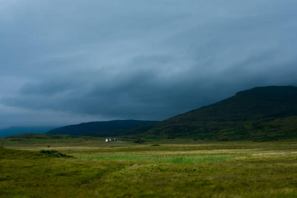View at Isle of Mull stock photo