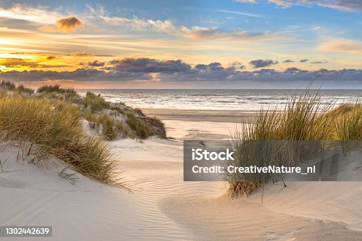 istock View from dune top over North Sea 1302442639