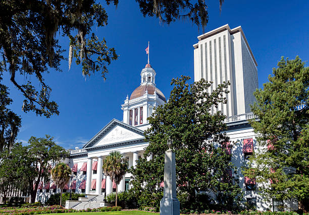 View of Florida Capital Complex stock photo