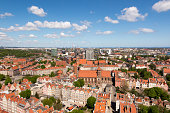 istock View of the old part of Gdask from the tower of St. Mary's Basilica. 1408111439