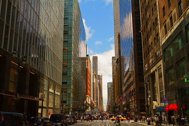 Views of New York City, USA stock photo