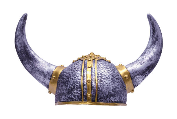 Viking Helmet stock photo