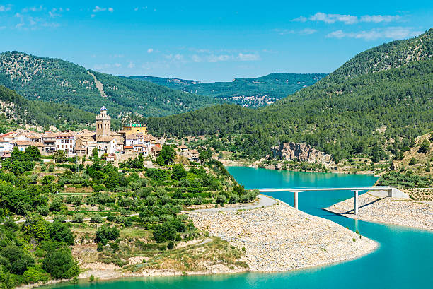 Photo of Village near a dam in Spain