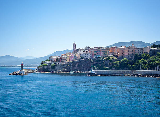 Village Of Bastia, Corsica France Some more images of Corsica in the lightbox: bastia stock pictures, royalty-free photos & images