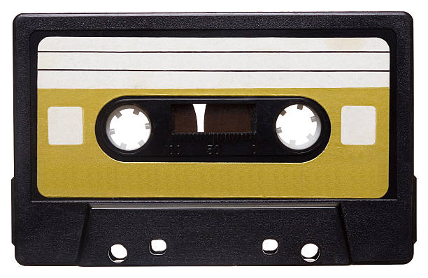Vintage Audio Mix Tape stock photo