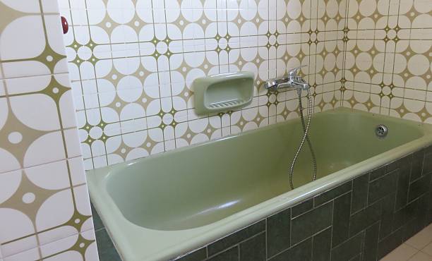 Vintage Bathroom stock photo