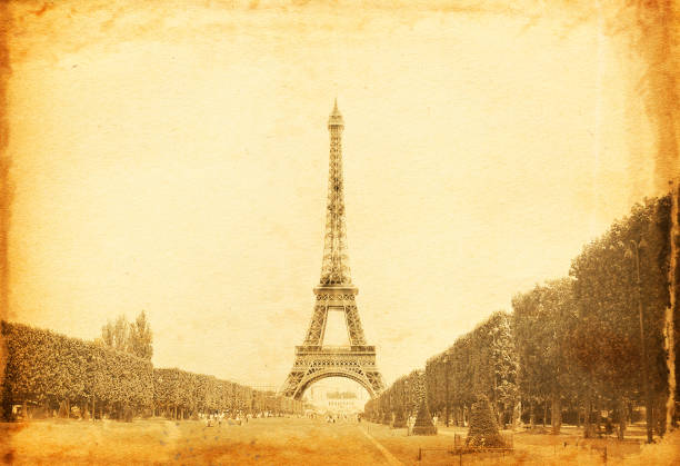 Vintage Eiffel Tower Photo stock photo