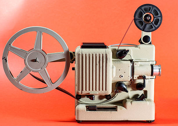 Vintage Movie Projector stock photo