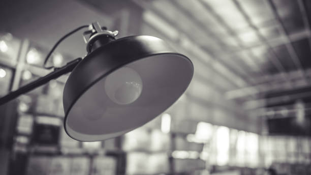 Old Green Desk Lamp Stock Photos Pictures Royalty Free Images