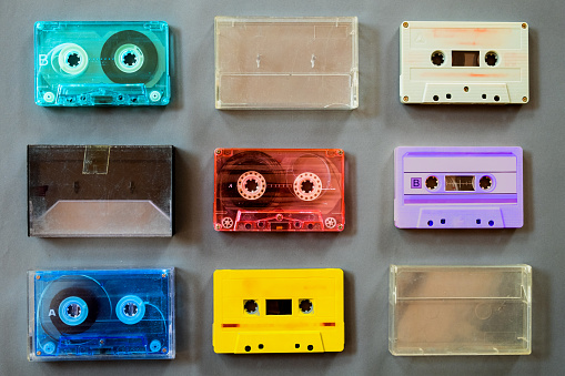 Vintage Tape Cassette Stock Photo - Download Image Now ...
