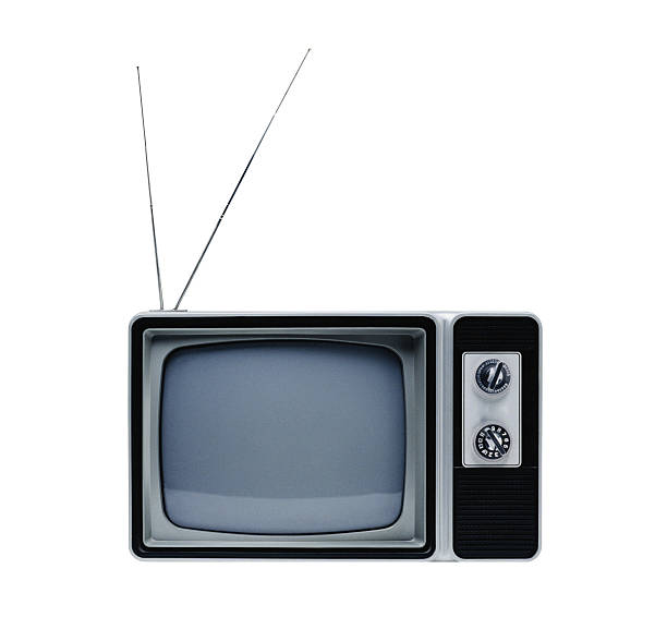 vintage tv vintage tv animal antenna stock pictures, royalty-free photos & images