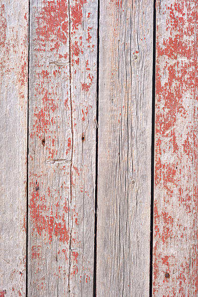 vintage wood background texture with knots and nail holes stock photo
