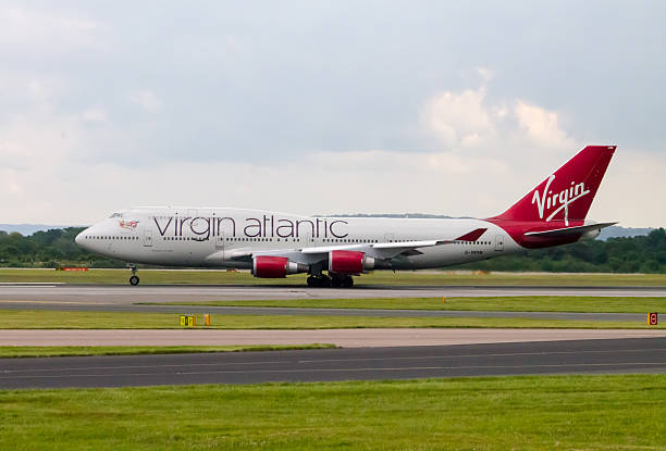 Virgin Atlantic Boeing 747-400 stock photo