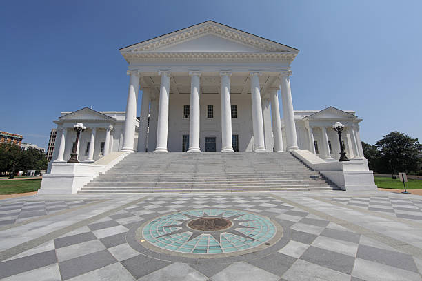 Virginia State Capitol Building stock photo
