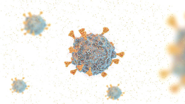 covid-19 바이러스 sars-cov-2 omicron 균주, covid-19 남아프리카 변종 b.1.1.529 omicron - omicron 뉴스 사진 이미지