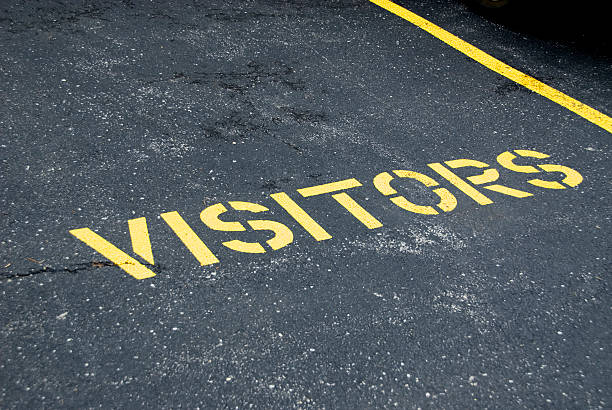 158 Visitor Parking Sign Stock Photos, Pictures &amp; Royalty-Free Images - iStock