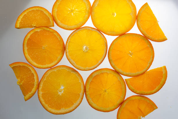 Vitamin C Citrus Fruits stock photo