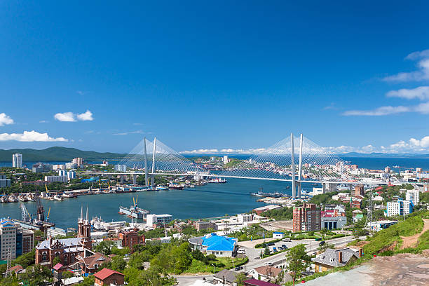 Vladivostok. stock photo