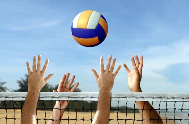 Volleyball Action Background Stock Photos, Pictures & Royalty-Free ...