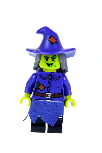 Wacky Witch Lego Minifigure Stock Photo - Download Image Now - iStock