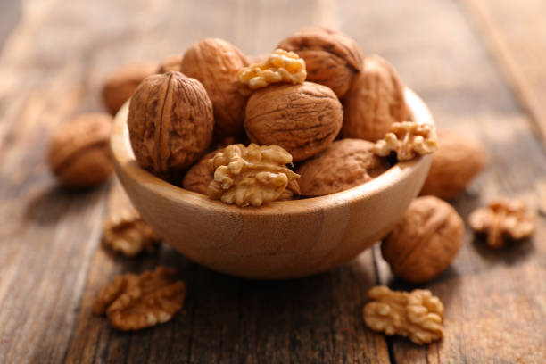 walnut stock photo