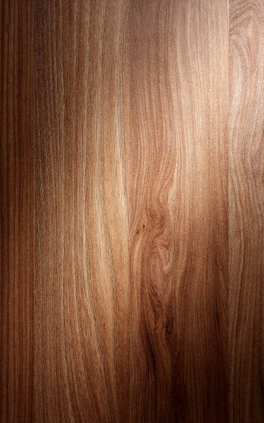 Walnut wood surface stock photo