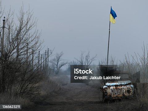 istock War in Eastern Ukraine - Frontline 1365623211
