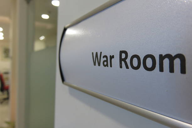 War Room stock photo