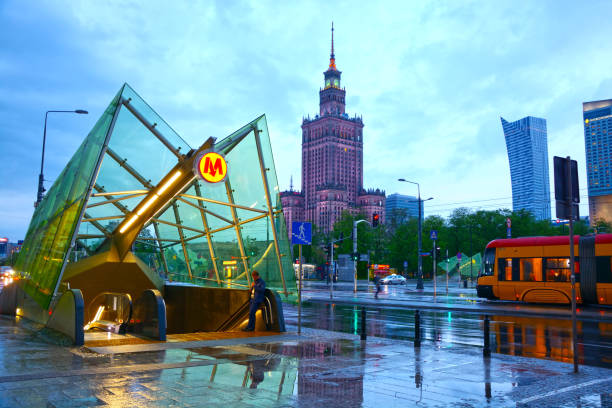 Warsaw stock photo