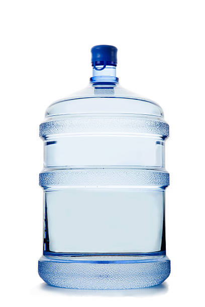 Water Bottle Isolated on white jug stock pictures, royalty-free photos & images