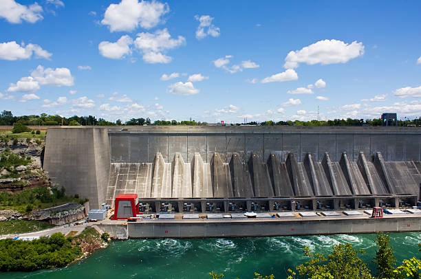 Water Hydro Dam stock photo