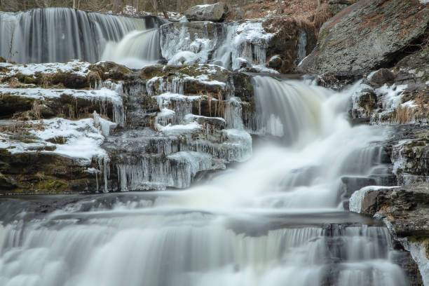 acqua & ghiaccio - de winter foto e immagini stock