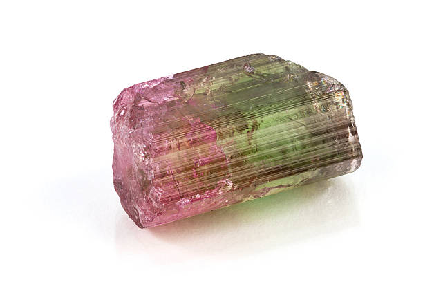 Water Melon Tourmaline Water Melon Tourmaline is a popular semi-precious Gem that used in jewelry. semi precious gem stock pictures, royalty-free photos & images