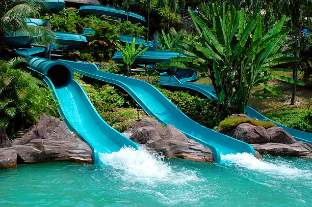 Water slide  sunway lagoon stock pictures, royalty-free photos & images