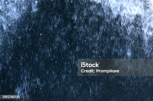 istock Water splash by high speed water flow out of dam. 1392760131