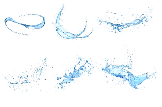 水スプラッシュ - 水しぶき ストックフォトと画像